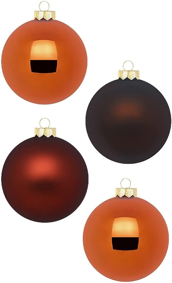 Weihnachtskugeln Braun